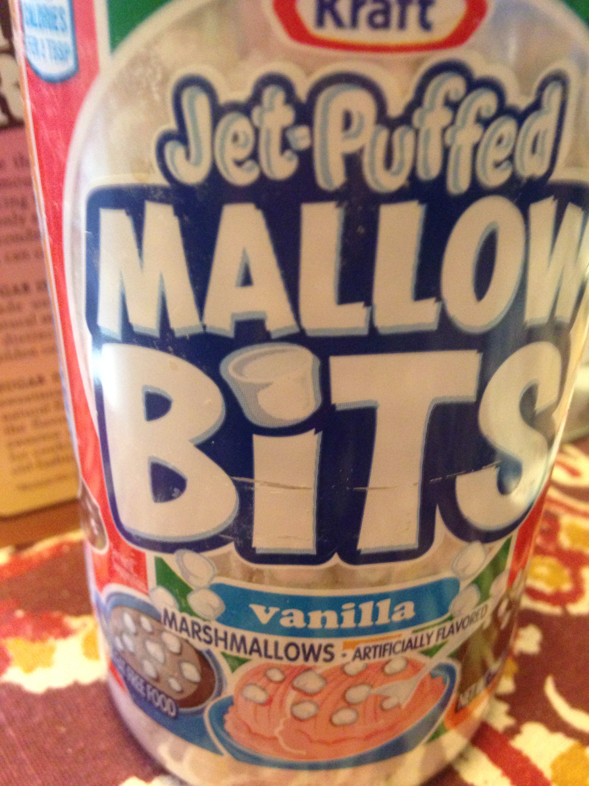 Kraft Jef Puffed Marshmallows, Mallow Bits, Vanilla Calories