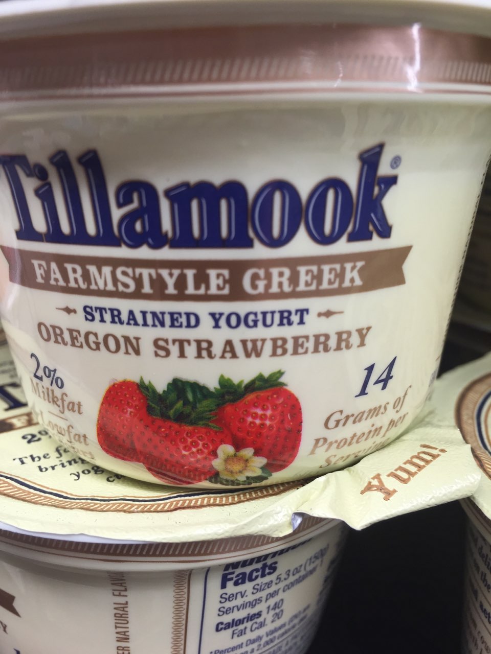 Tillamook Greek Yogurt, Strawberry Calories, Nutrition Analysis & More