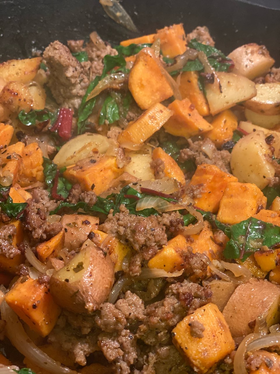 sweet potato hash Directions, calories, nutrition & more Fooducate