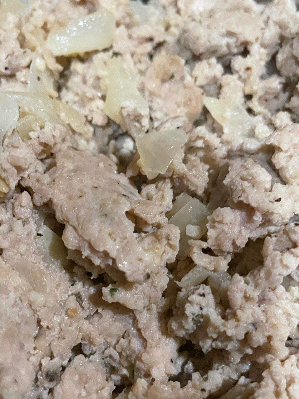 Sautéed Ground Chicken with Onions Directions, calories, nutrition