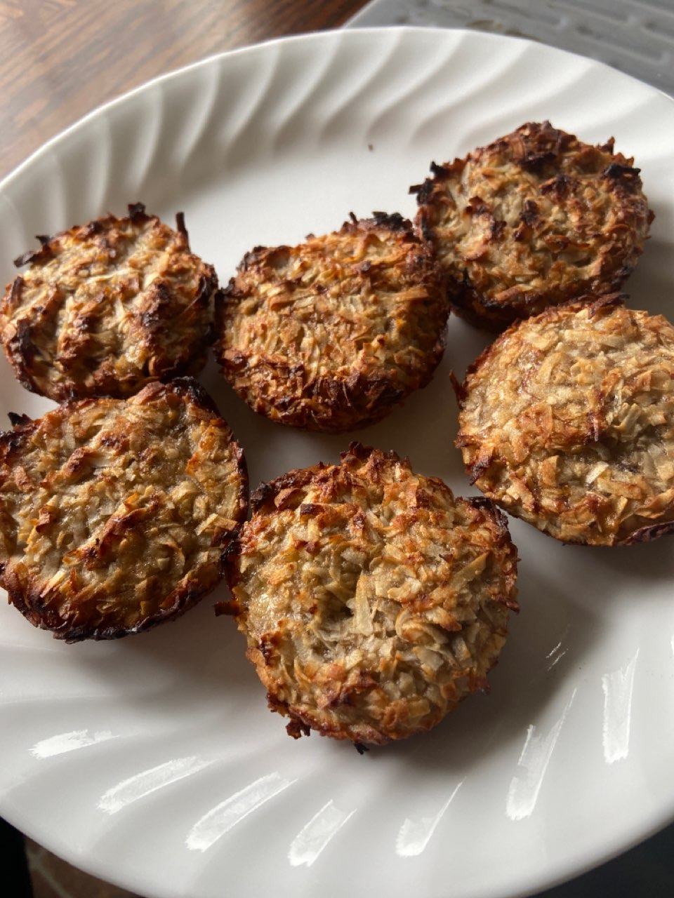Banana and unsweetened desiccated coconut biscuits B&J Directions, calories, nutrition & more