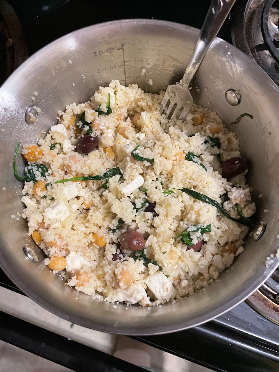 The real couscous salad Directions, calories, nutrition & more Fooducate