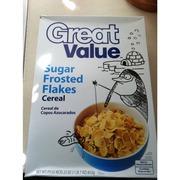 Great Value Sugar Frosted Flakes Cereal: Calories, Nutrition Analysis