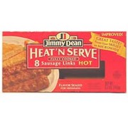 Jimmy Dean Hot Sausage Links, Fully Cooked: Calories, Nutrition