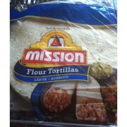 Mission Tortillas, Flour, Large: Calories, Nutrition