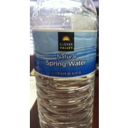 Clover Valley Spring Water, Natural: Calories, Nutrition Analysis