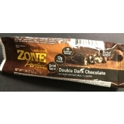 zone bar double dark chocolate nutrition