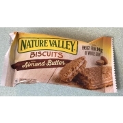 nature valley biscuits with almond butter nutrition