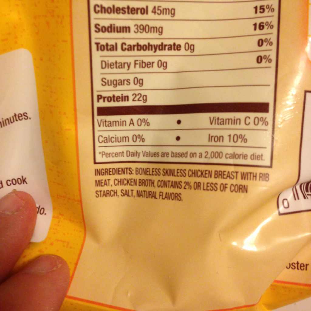 Foster Farms Chicken Breast, Grilled Strips Calories, Nutrition