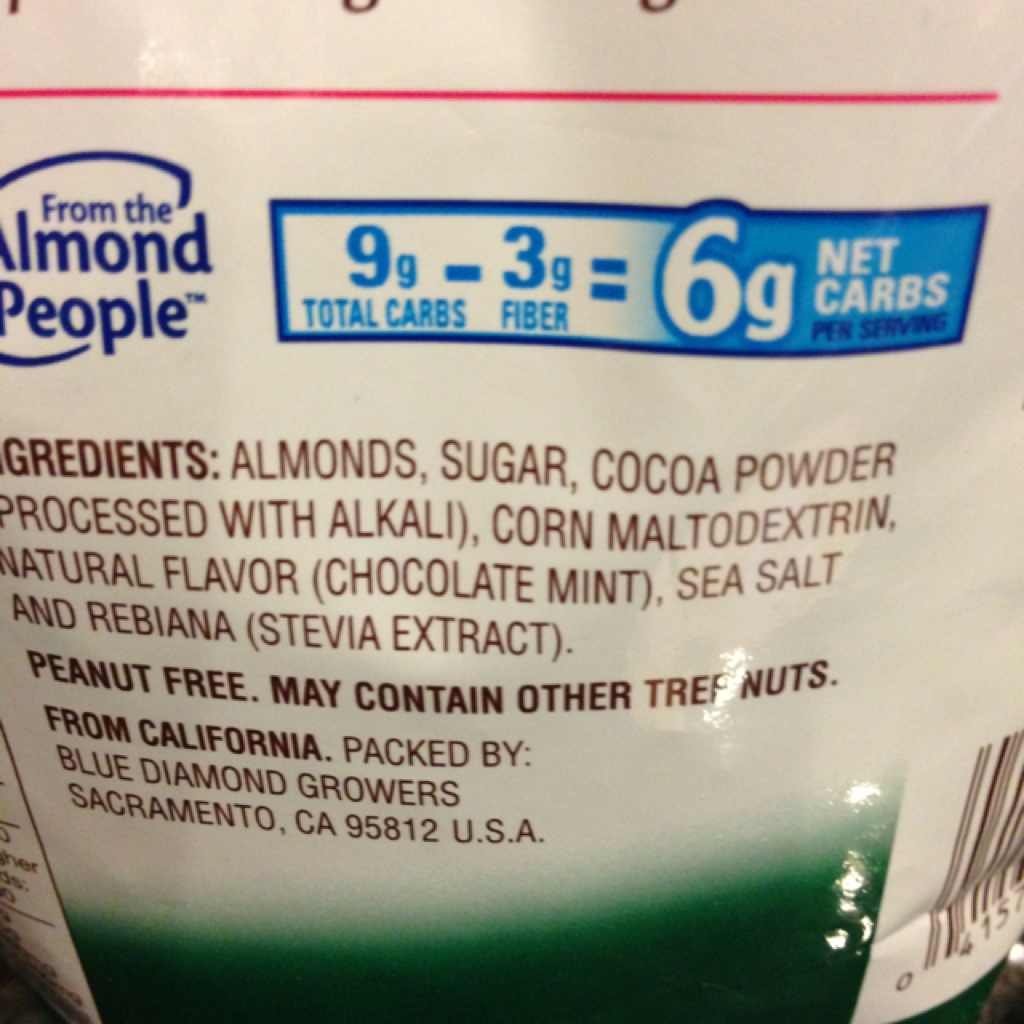 Blue Diamond Oven Roasted Almonds Calories, Nutrition Analysis & More