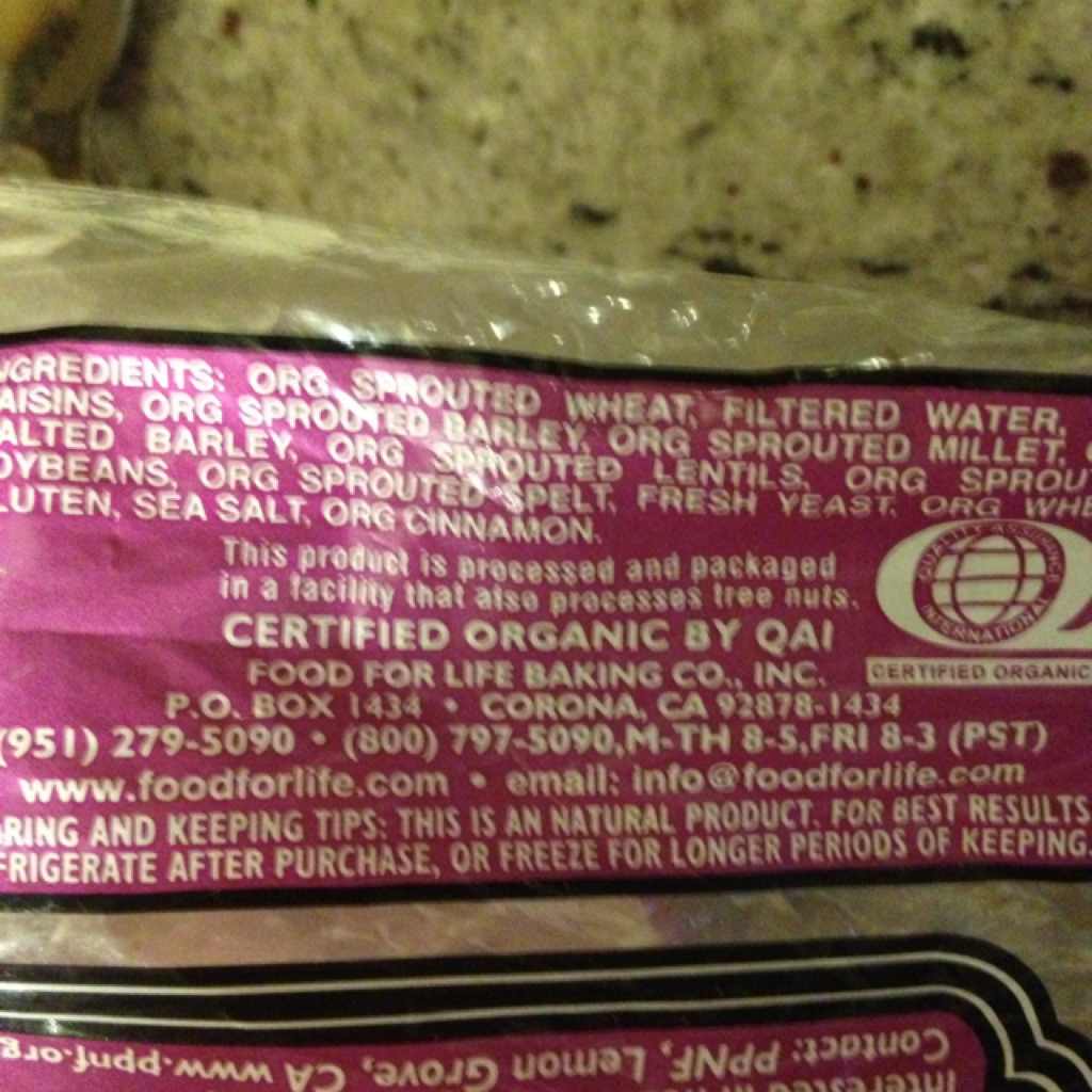 Food For Life Bread, Ezekiel 49, Cinnamon Raisin Calories, Nutrition