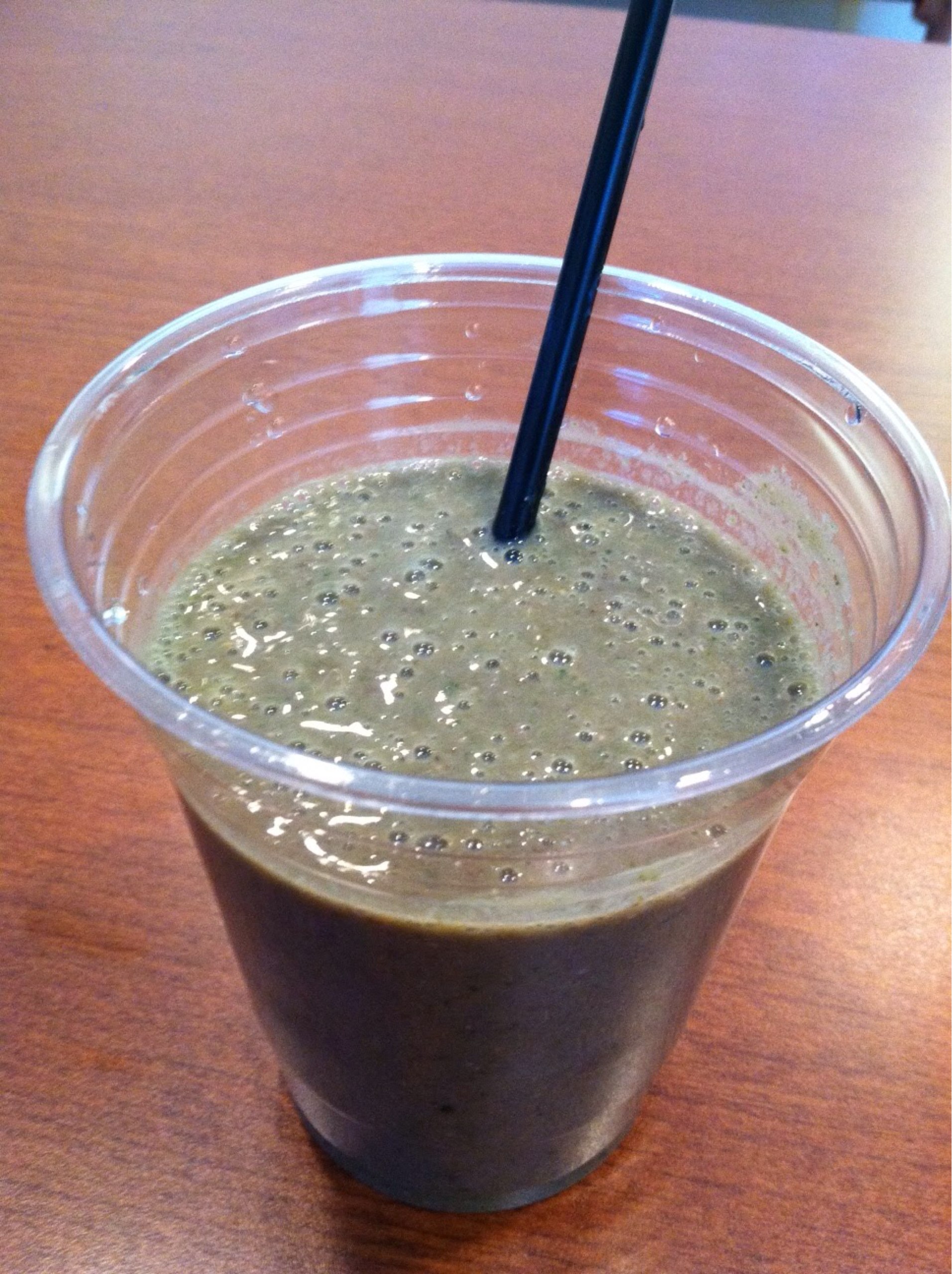 My Special Green Coffee Smoothie! Vegan too! 1 to 1 1/2 C West Soy