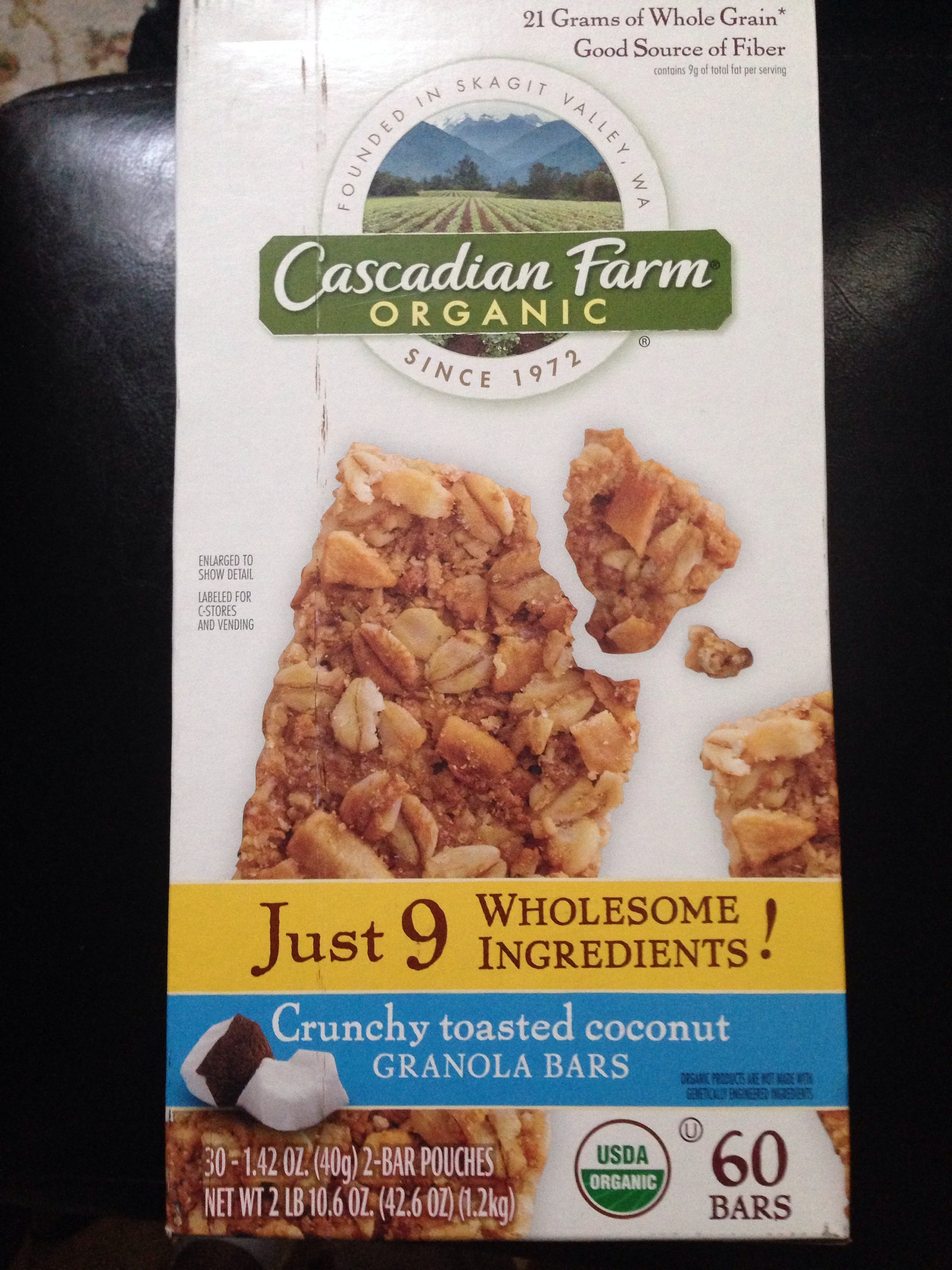 Best tasting organic granola bars I've tasted so far in my opinion