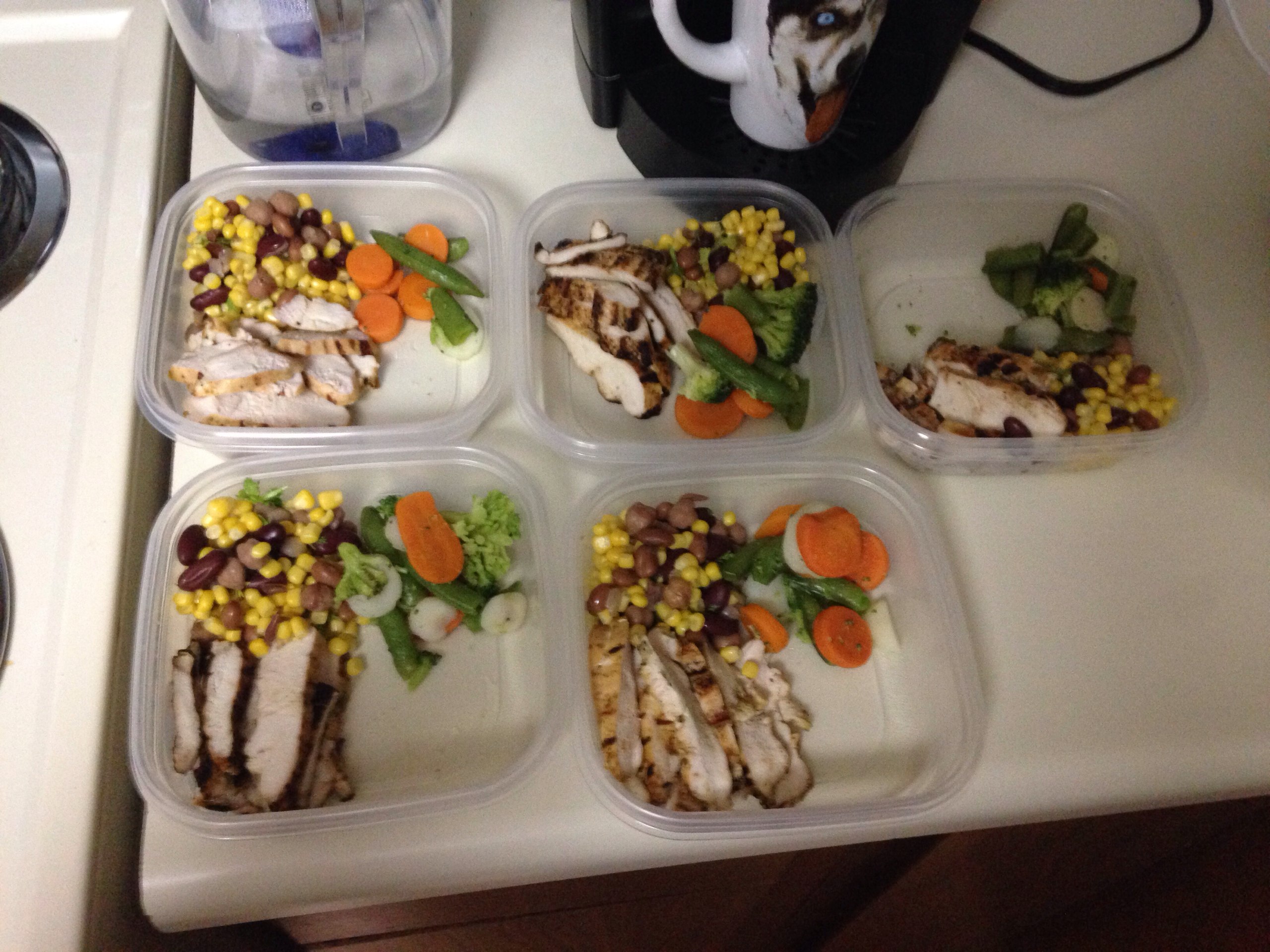 Healthy lunches for the week minute the brown rice.... Fooducate Diet