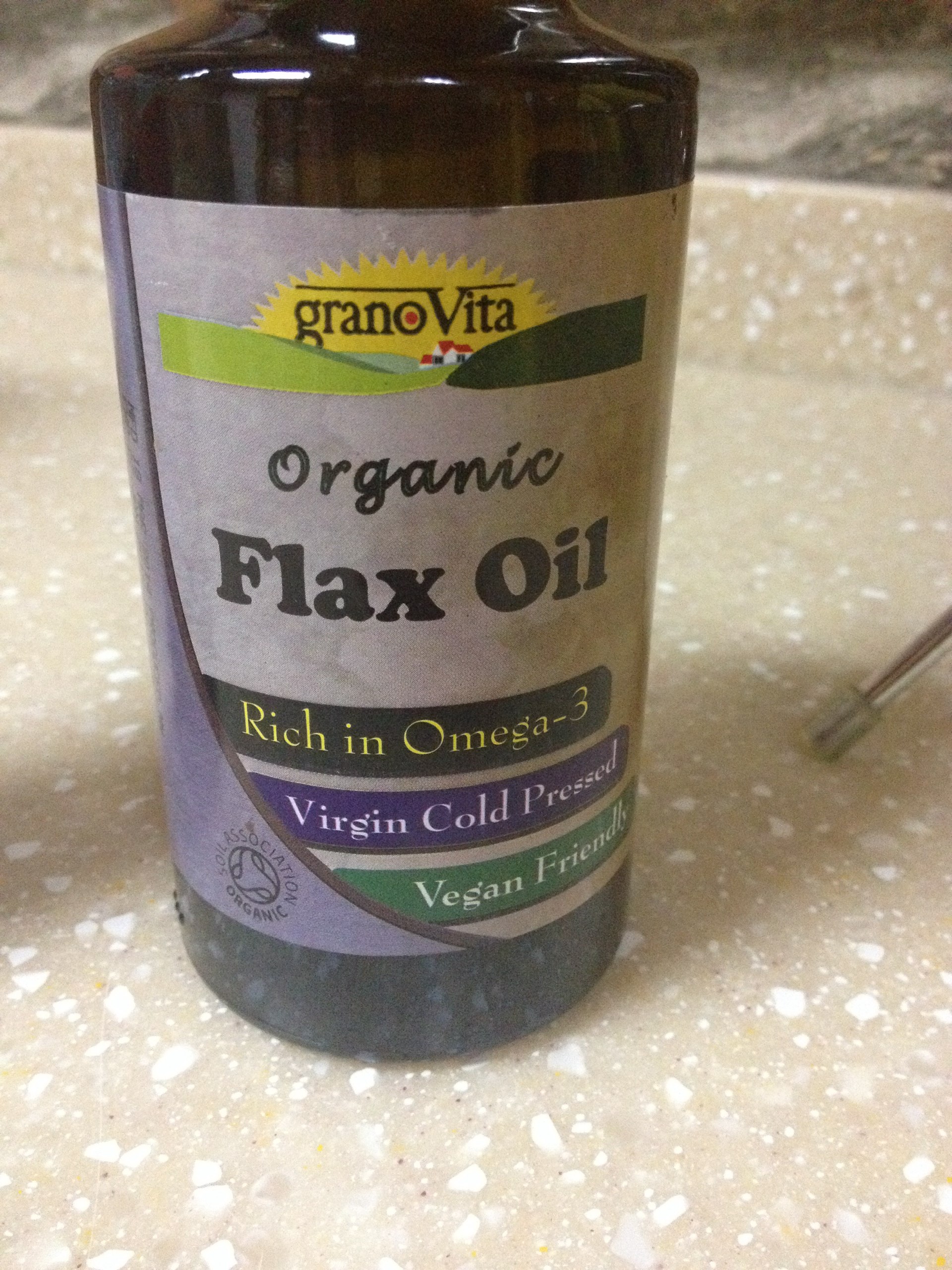 I bought flax oil last month, I use it to be topping on my salad is it