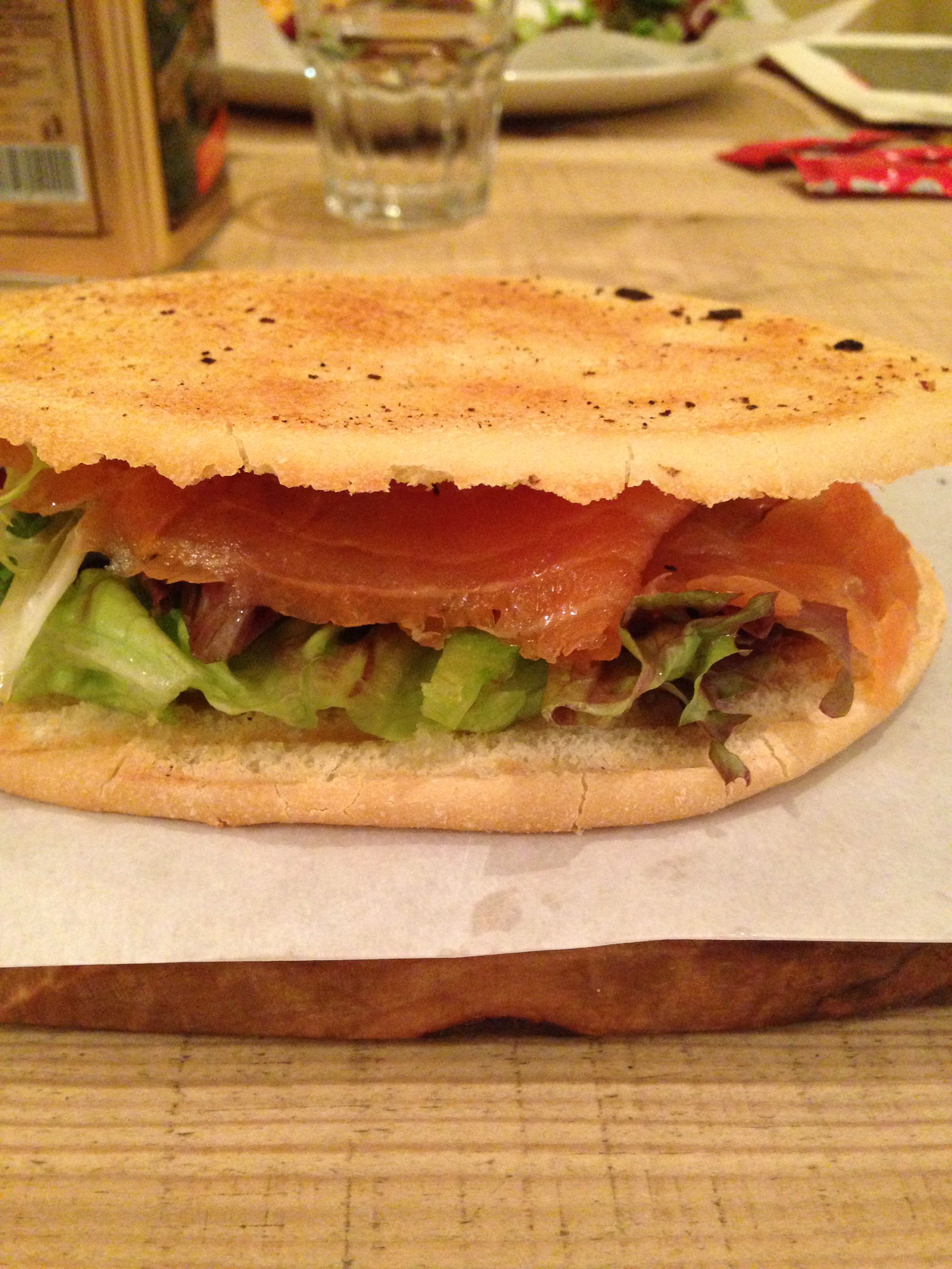 Panini salmon Fooducate Diet Motivation