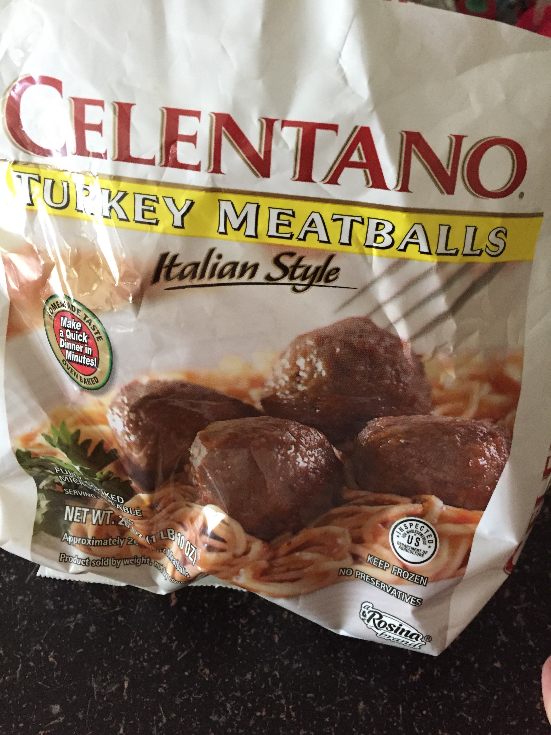 Celentano Turkey Meatballs Calories, Nutrition Analysis & More Fooducate