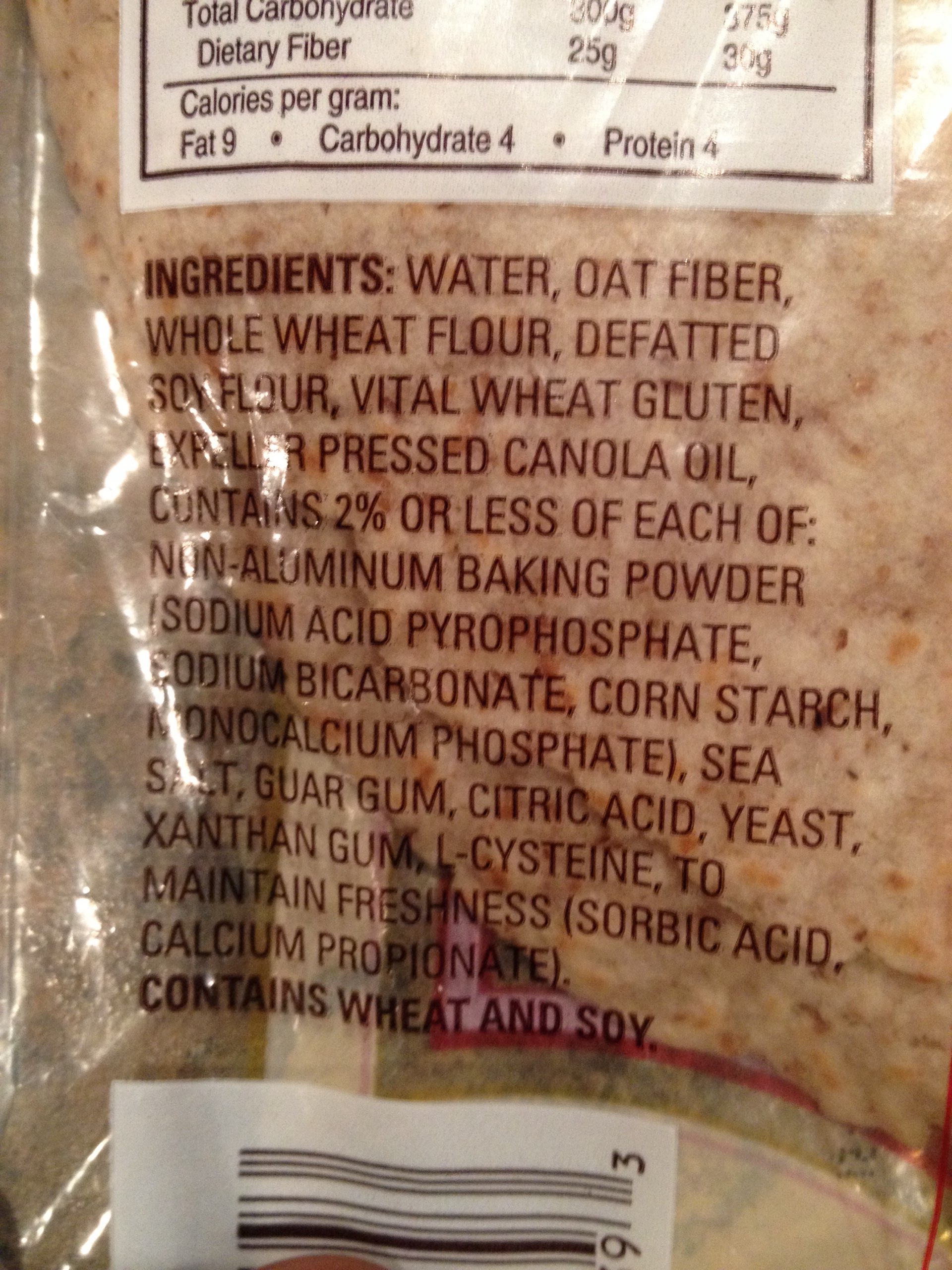 La Tortilla Factory Tortillas, Whole Wheat, Low Carb Calories