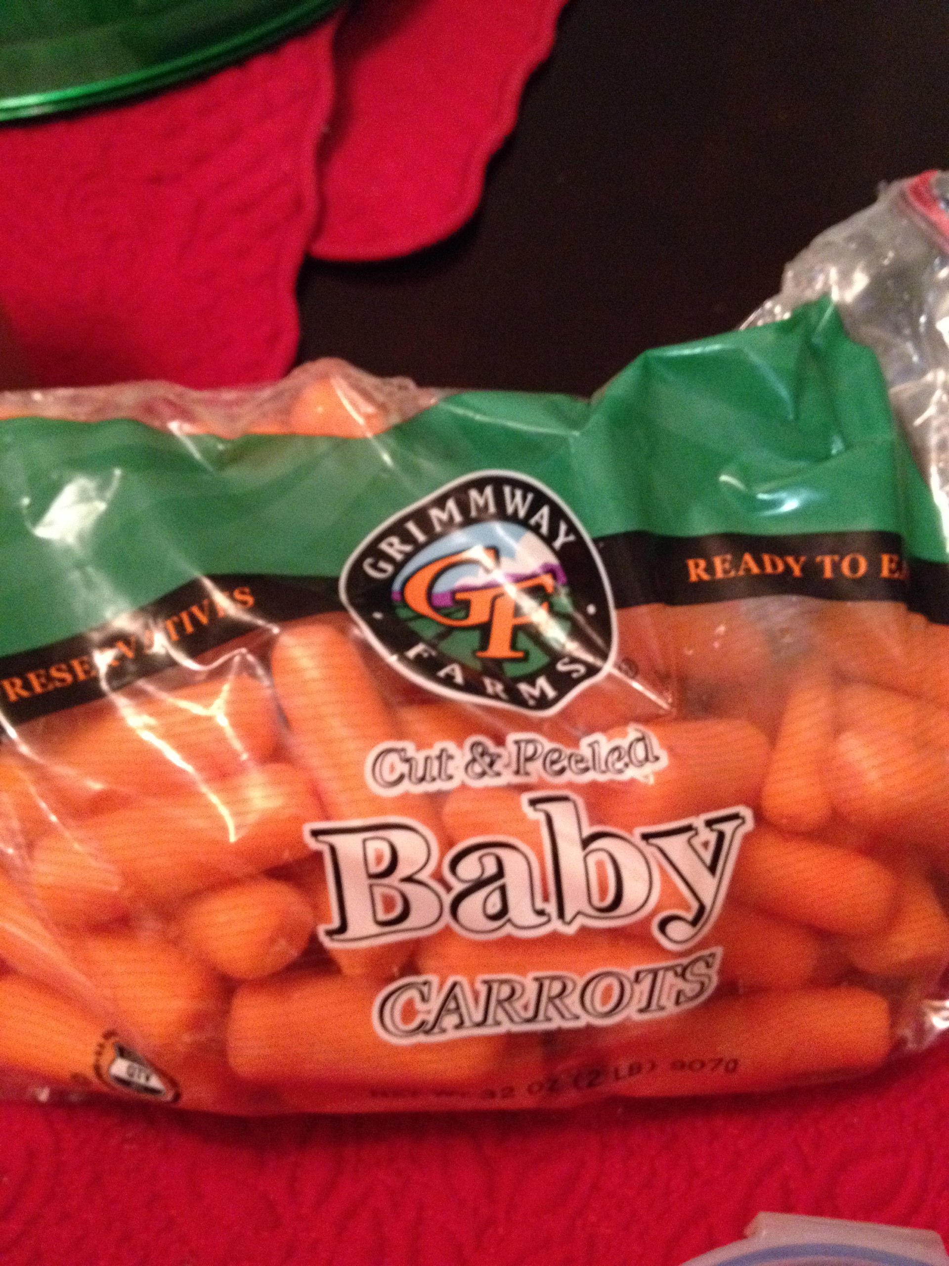Bolthouse Farms Baby Cut Carrots Calories, Nutrition Analysis & More