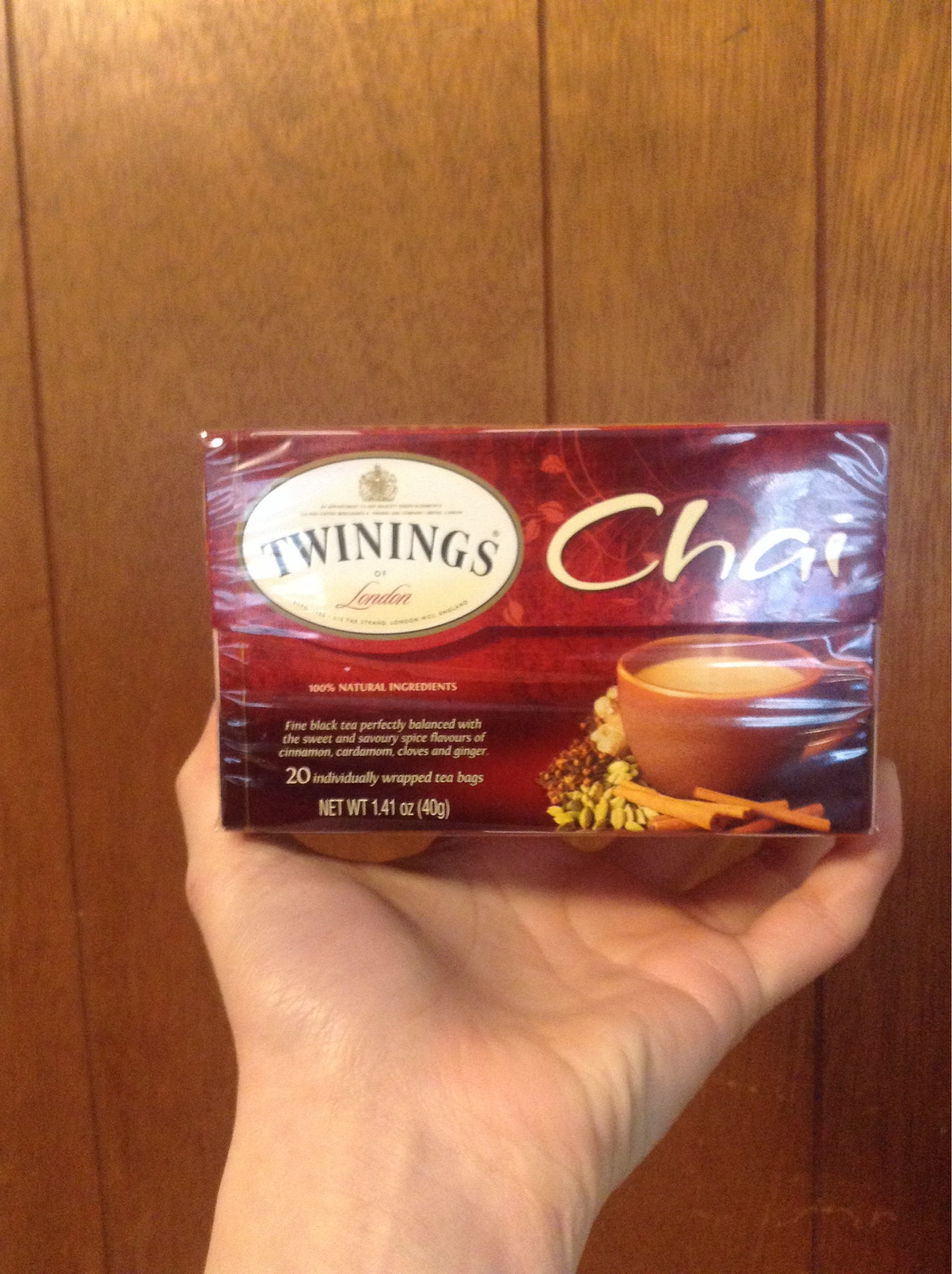 Any opinions on Chai? I got some tea bags yesterday. Is it good/good
