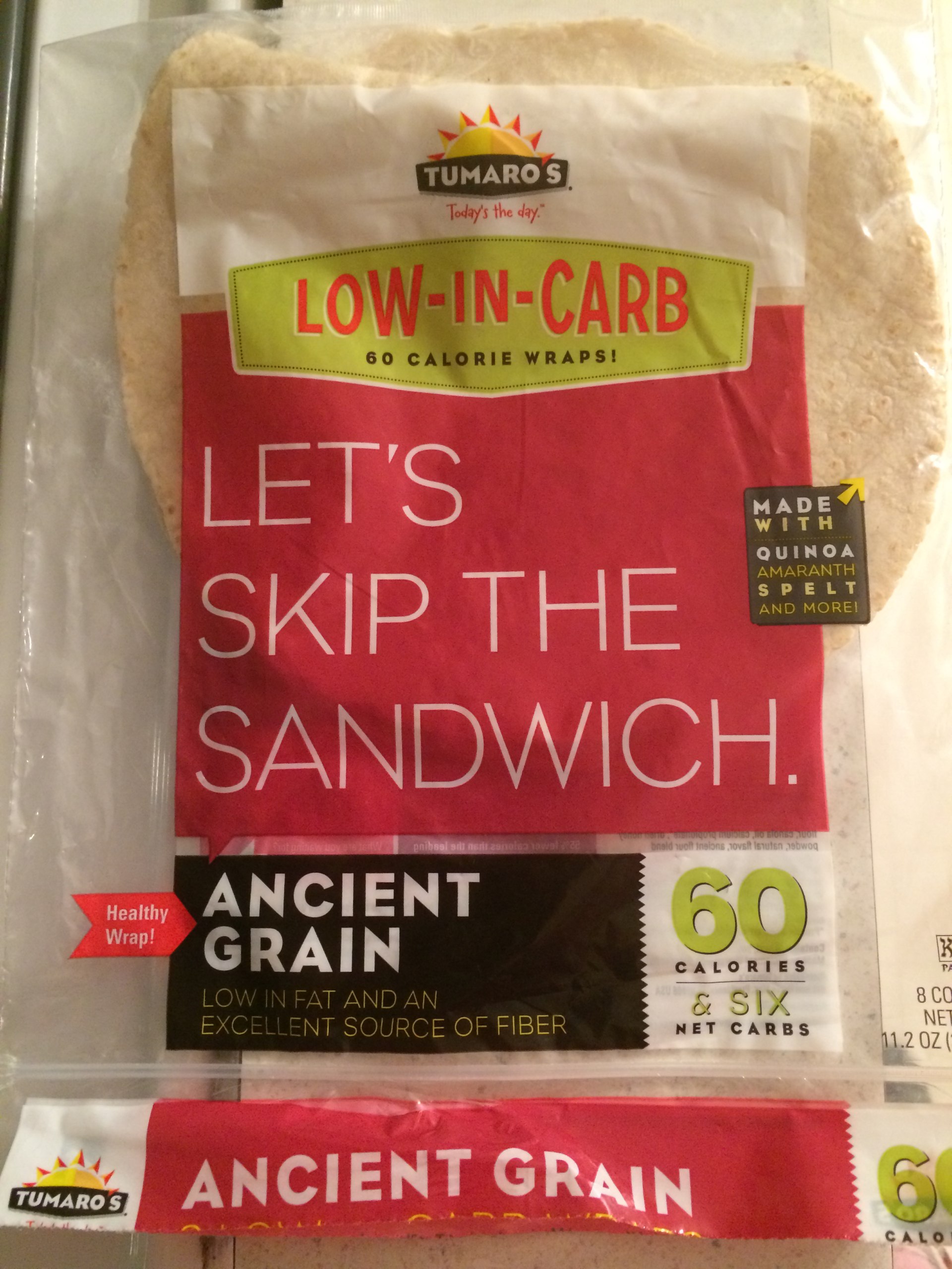 2 questions? What is a good wrap bread?? For low cal low carb but taste