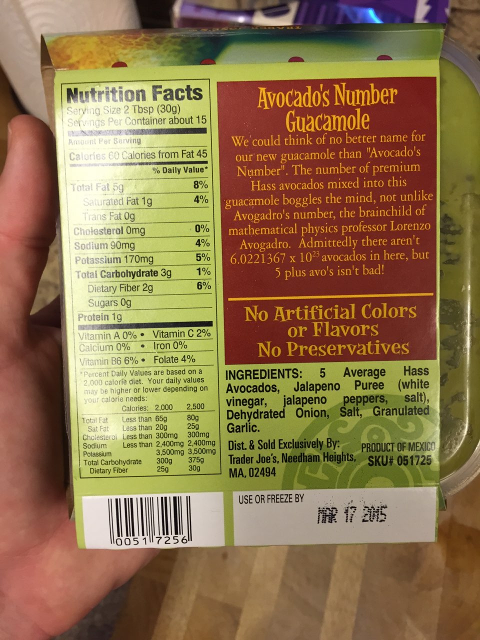 31 Guacamole Nutrition Label Labels Design Ideas 2020