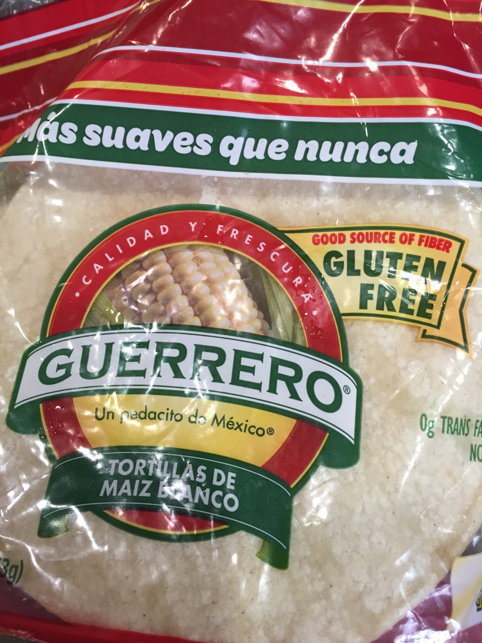 Guerrero Tortillas, Corn Calories, Nutrition Analysis & More Fooducate