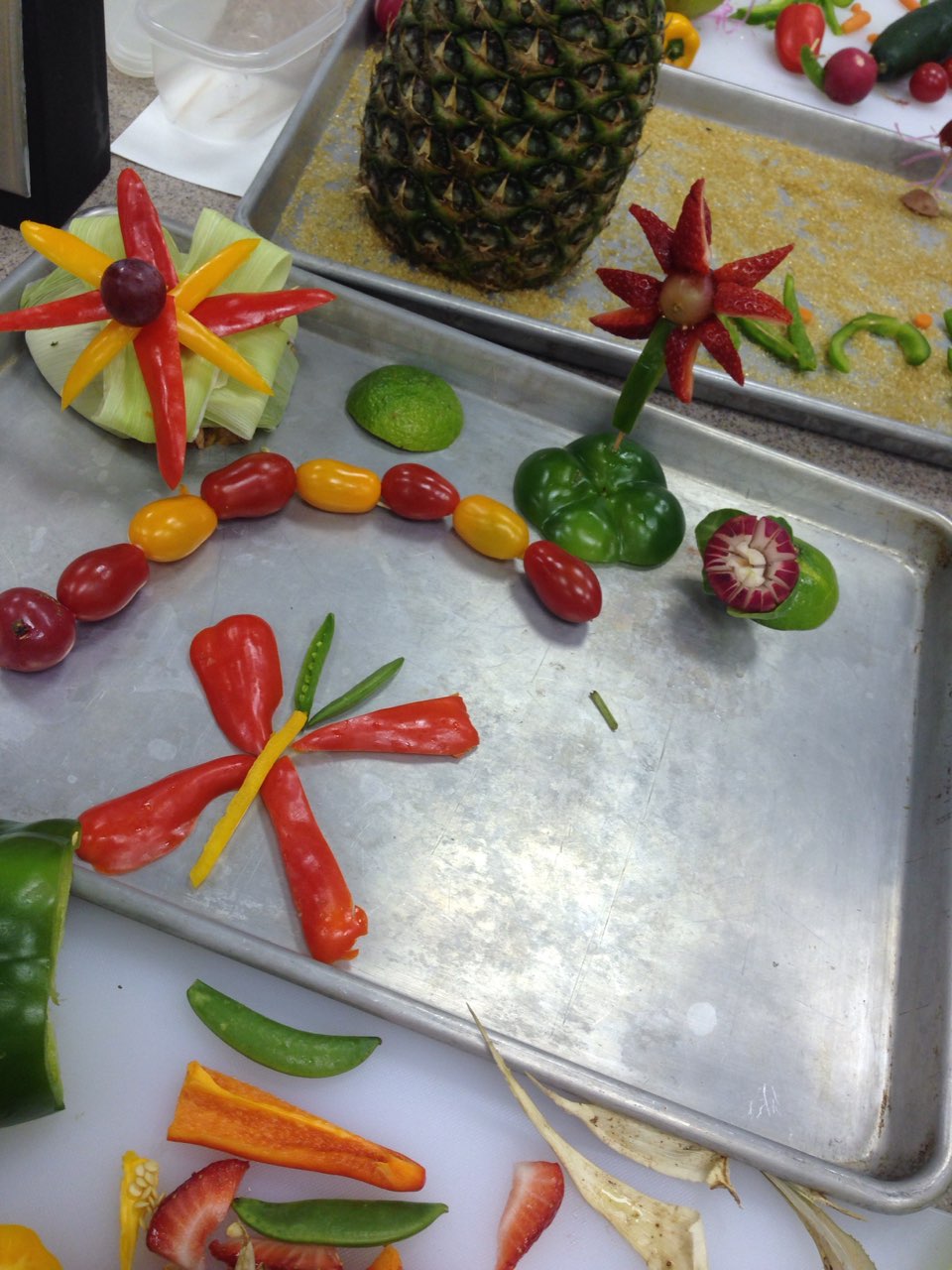 "Garnishing" Lab today ) Fooducate Diet Motivation