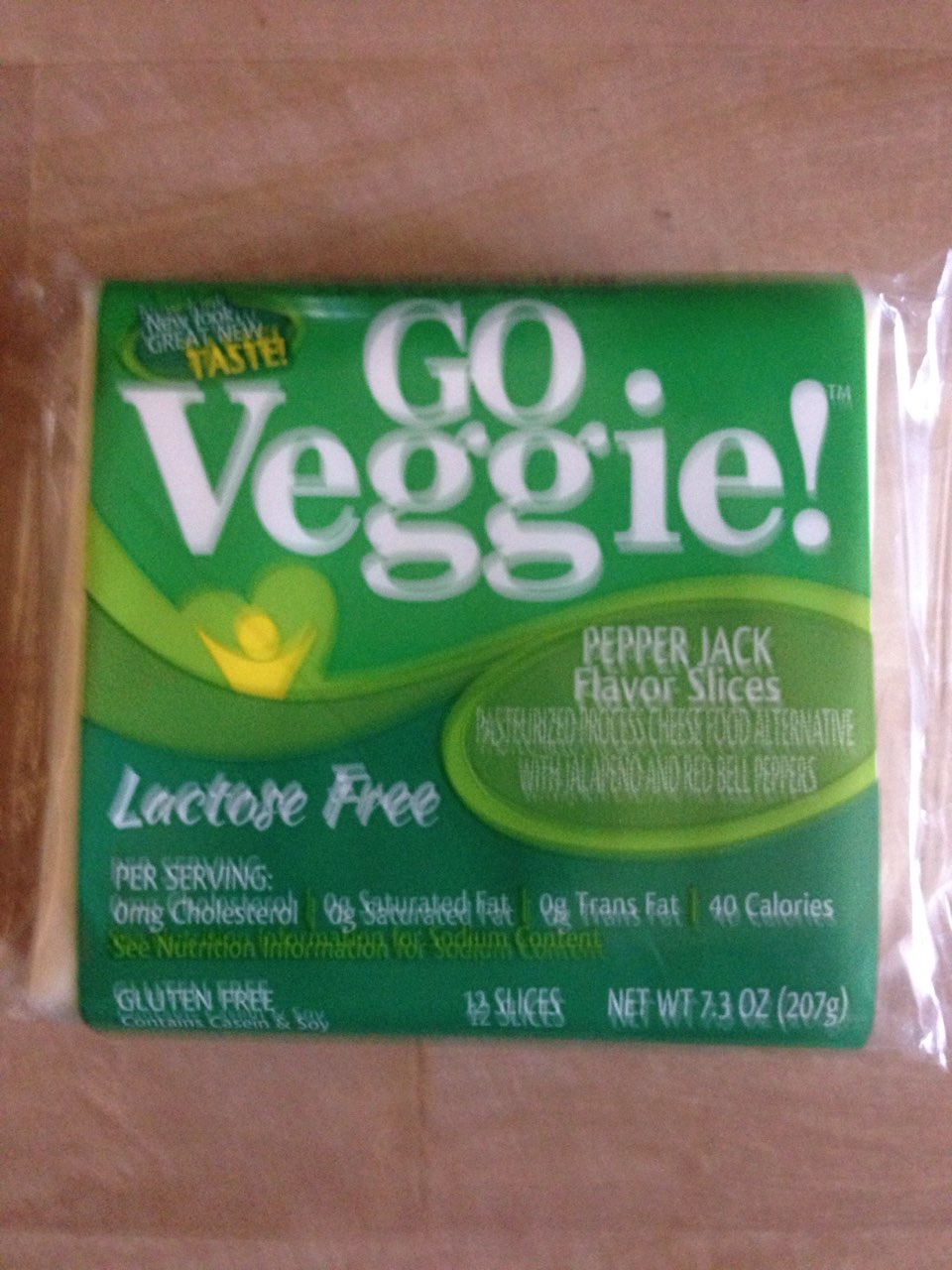 Go Veggie Pepper Jack Style Singles Calories, Nutrition Analysis
