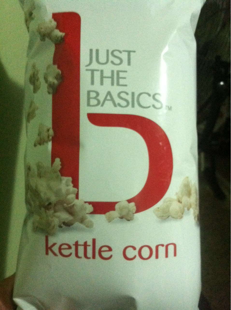 Just The Basics Kettle Corn Calories, Nutrition Analysis & More