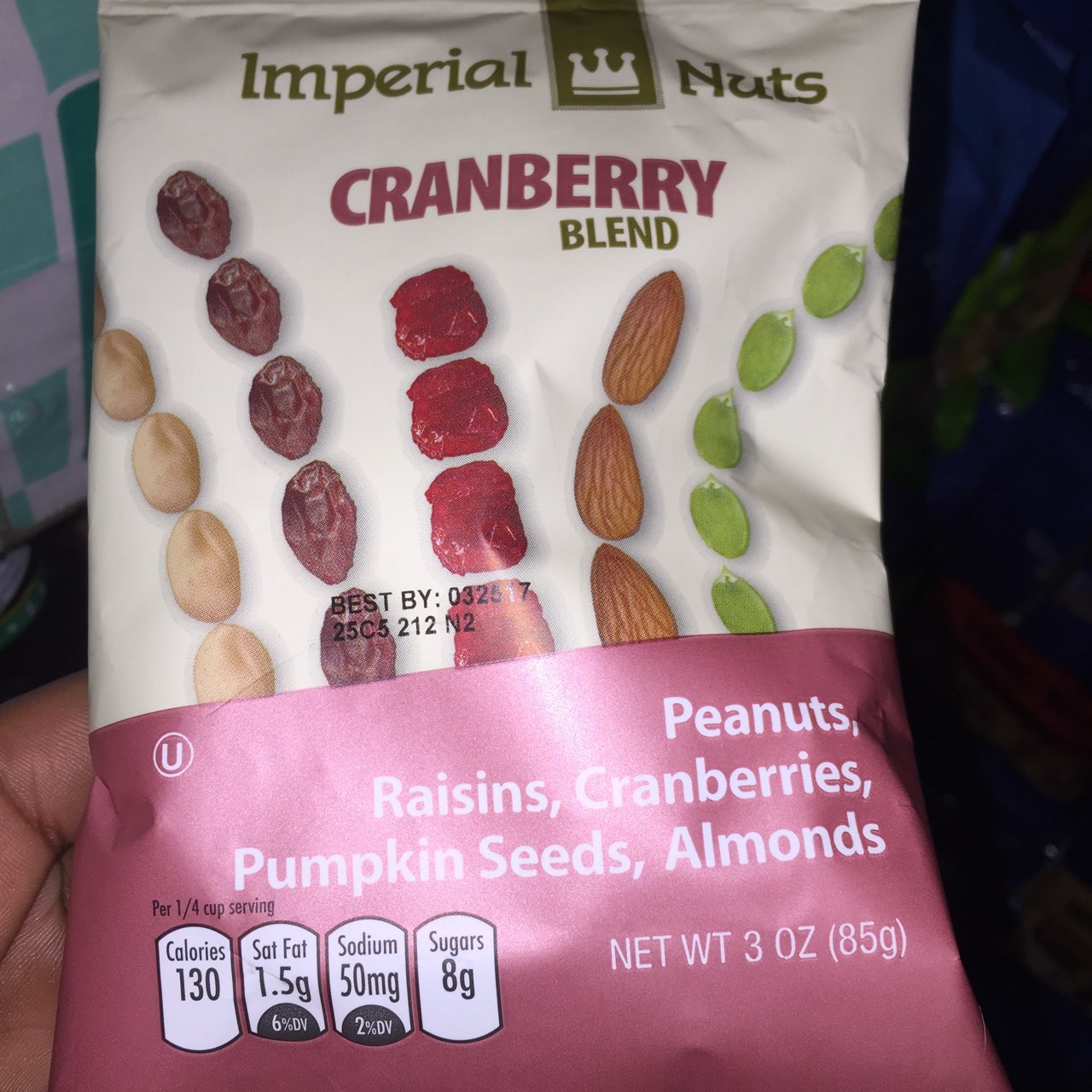 Imperial Nuts Cranberry Blend Calories, Nutrition Analysis & More