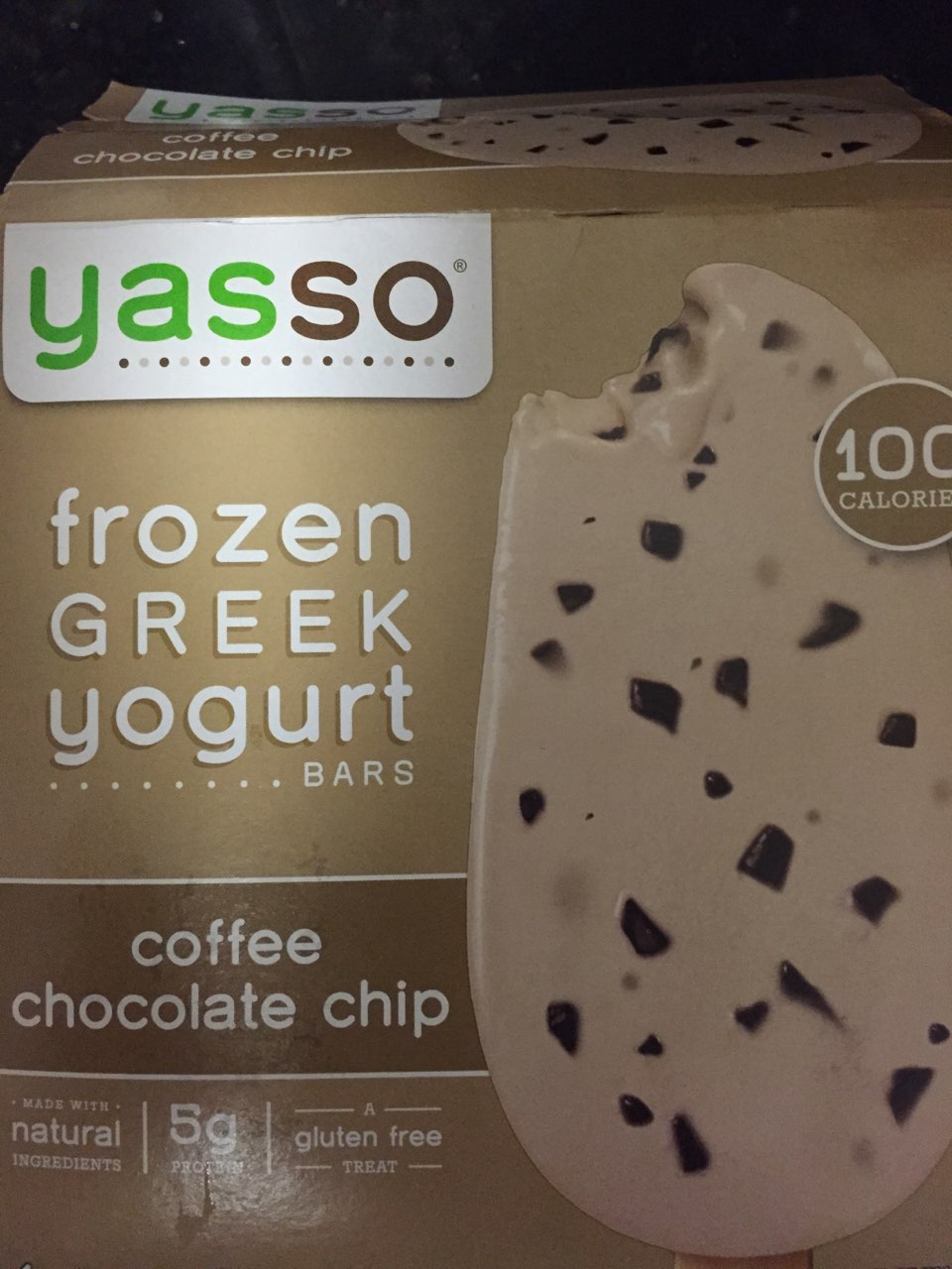 Yasso Frozen Greek Yogurt Bars, Coffee Chocolate Chip Calories, Nutrition Analysis & More