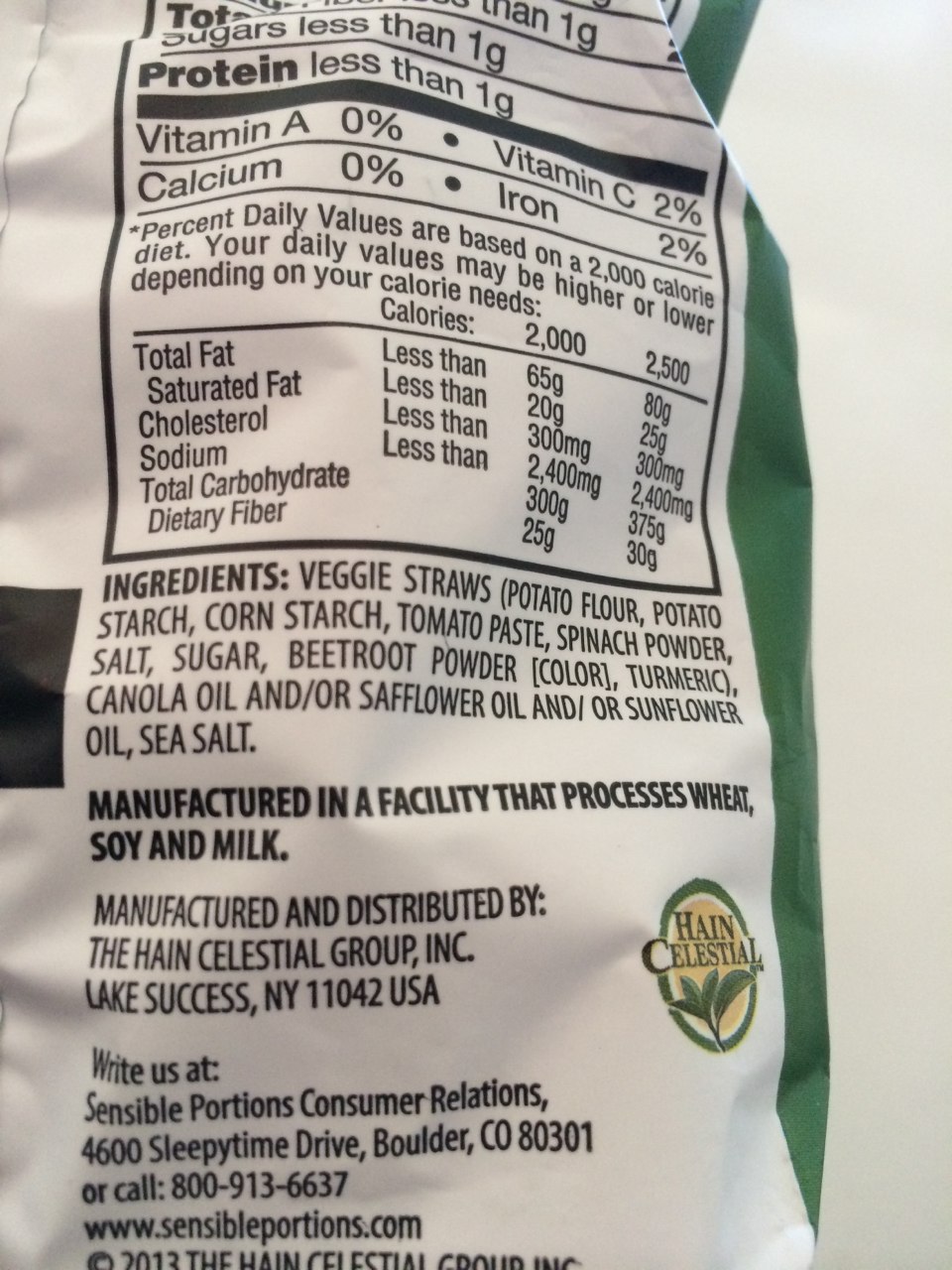 Veggie Straws Nutrition Info Besto Blog