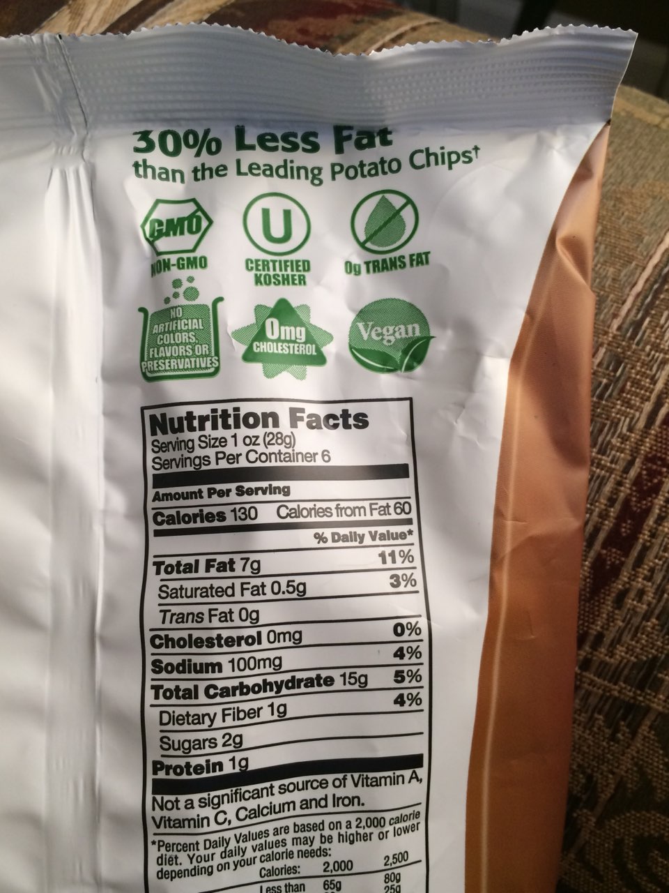 Sensible Portions Apple Straws, Cinnamon Calories, Nutrition Analysis