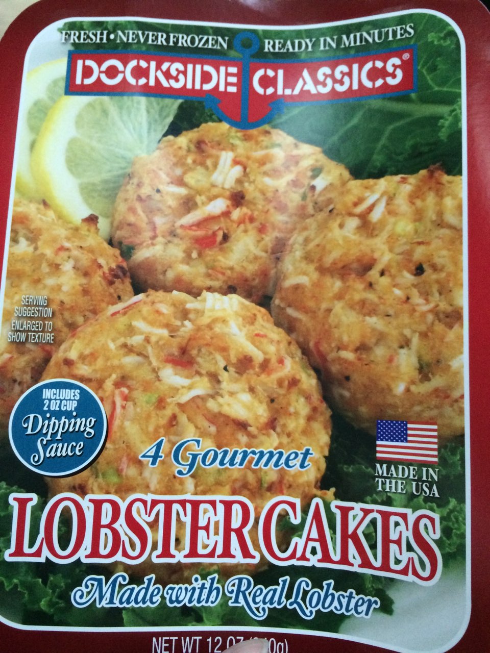 Dockside Classics Lobster Cakes Calories, Nutrition Analysis & More