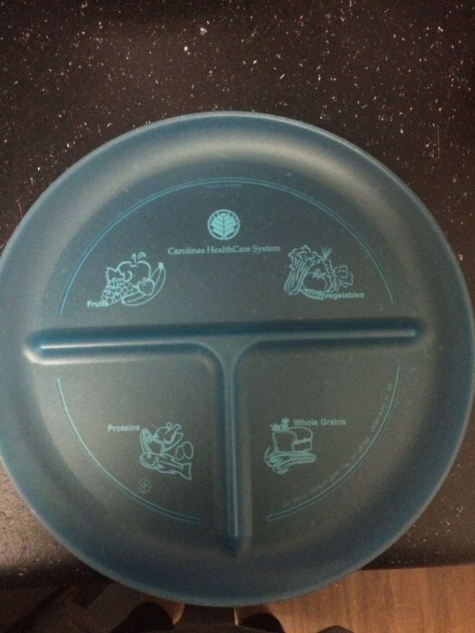 Got This Cool Portion Control Plate From My Pre diabetes Class Super 