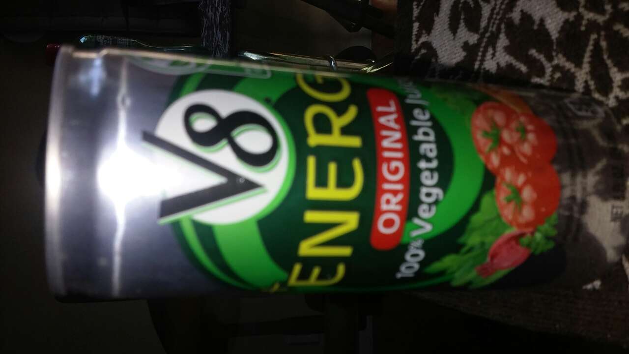 V8 Energy Original 100 Vegetable Juice Calories, Nutrition Analysis
