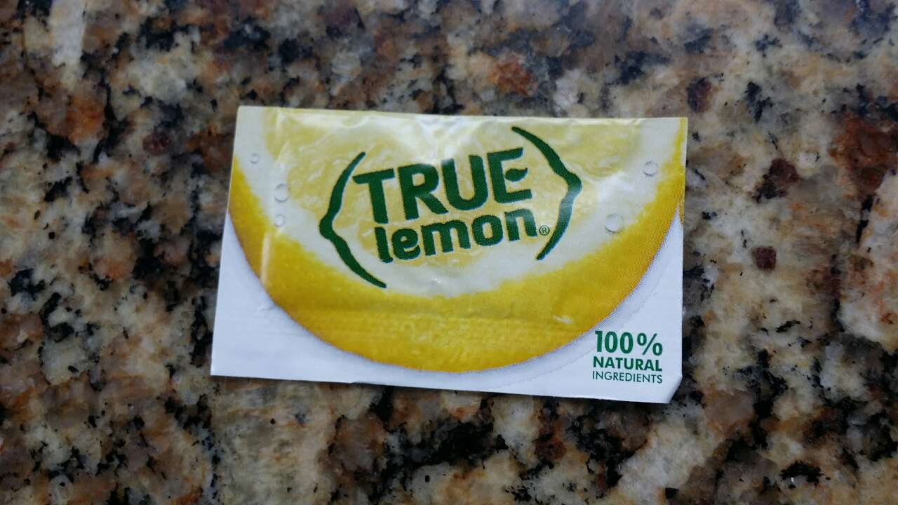 True Lemon Crystallized Lemon Drink Mix Calories, Nutrition Analysis