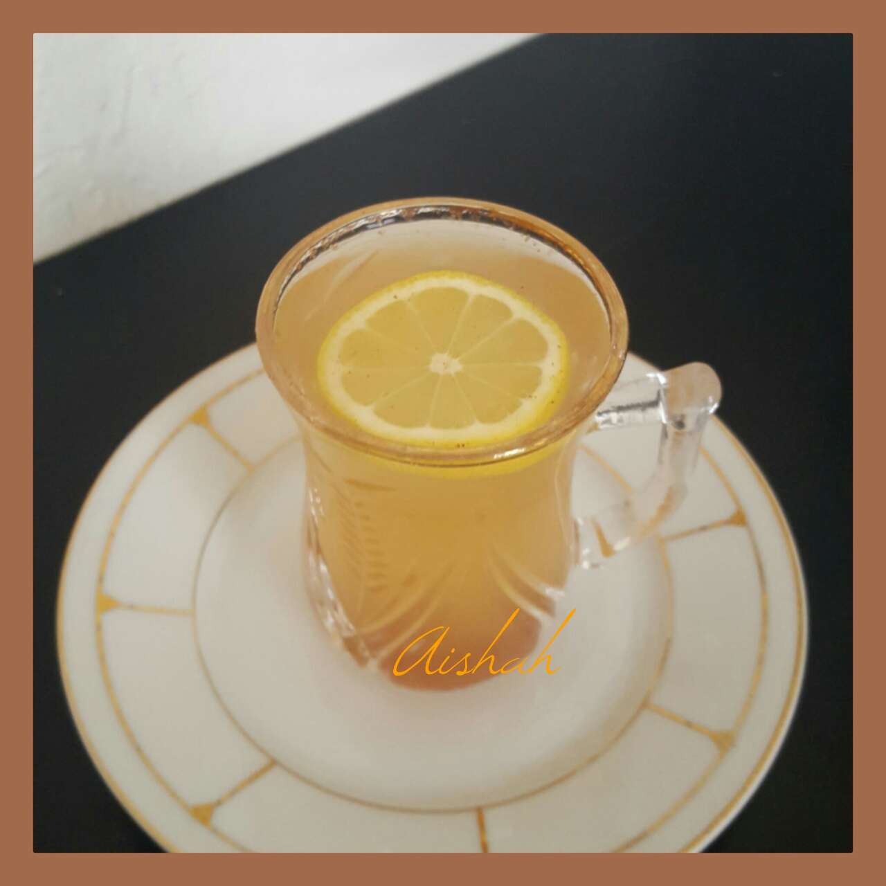 Morning Detox Tea hot water lemon juice apple cider vinegar cinnamon