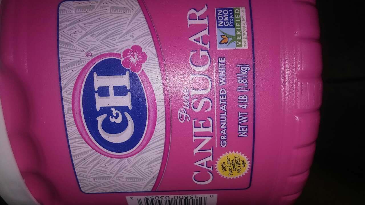 C & H Sugar, Granulated White, Pure Cane Sugar Calories, Nutrition