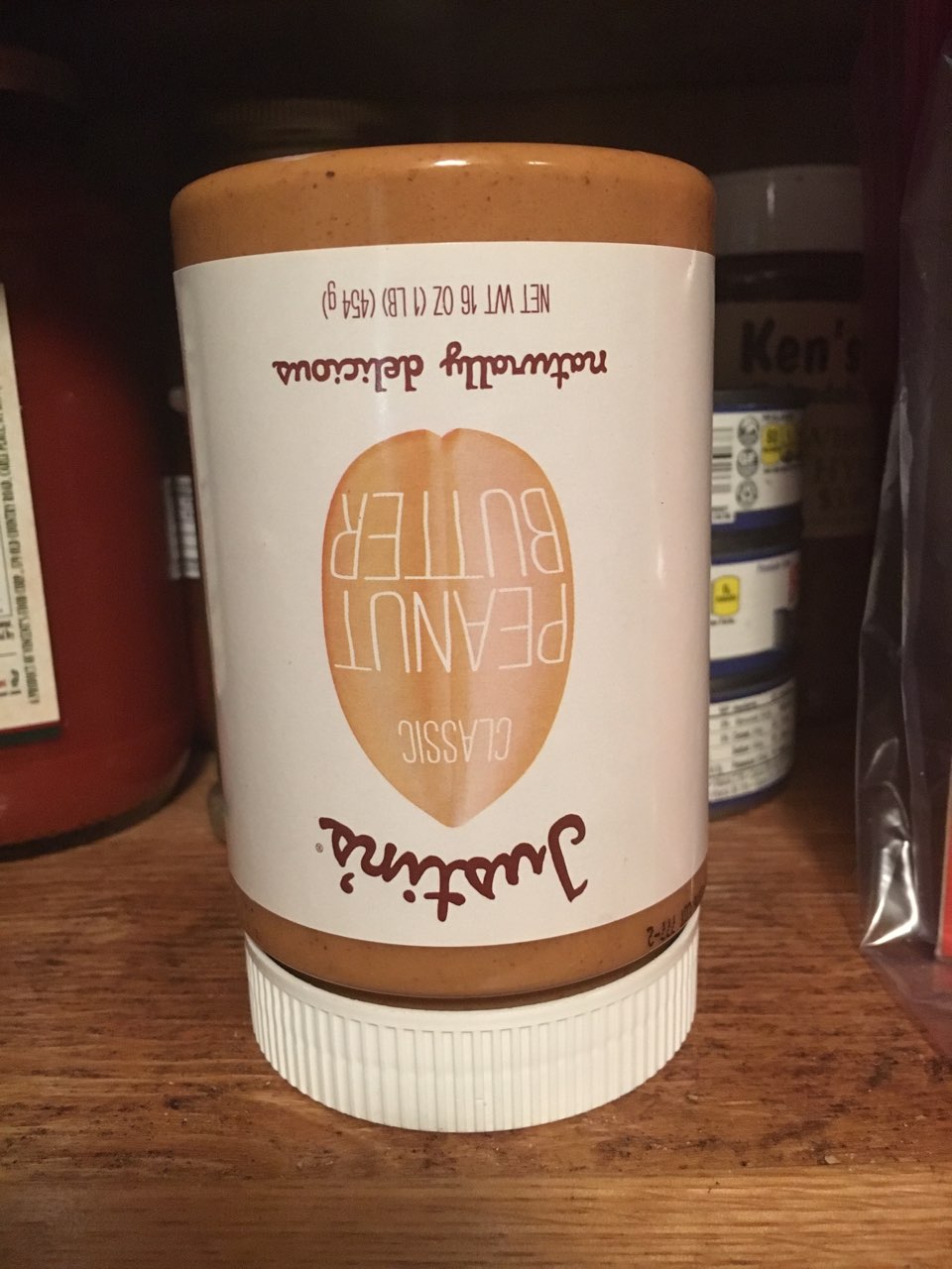 Justin's Peanut Butter Spread, Classic Calories, Nutrition Analysis