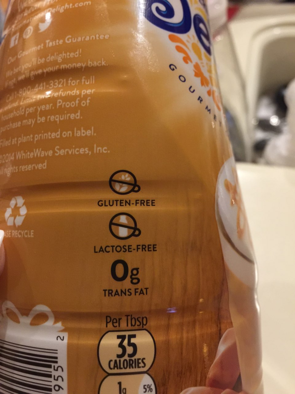 International Delight Coffee Creamer, Caramel Macchiato Calories