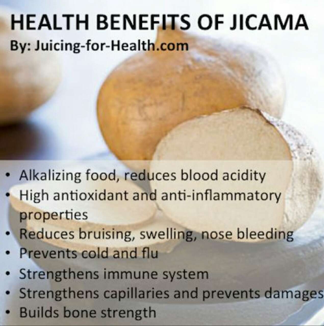 Jicama delicious root! Fooducate Diet Motivation