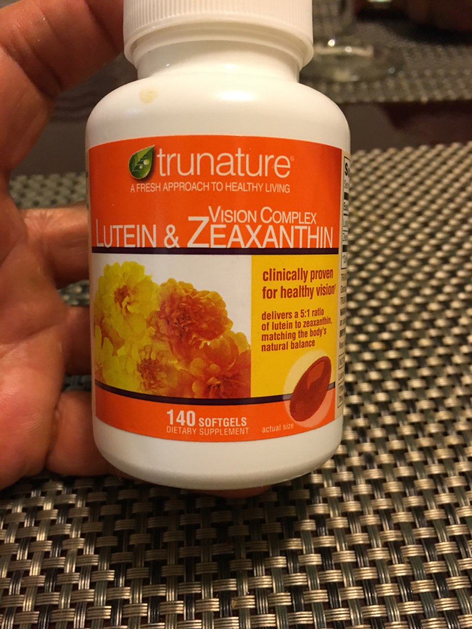 Trunature Lutein And Zeazanthin, Vision Complex, Dietary Supplement