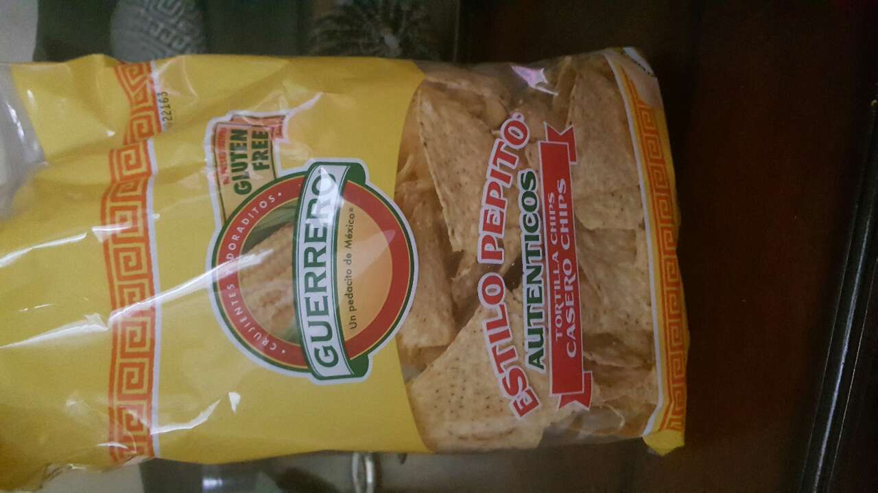 Guerrero Estilo Pepito, Autenticos, Tortillas Chips Calories