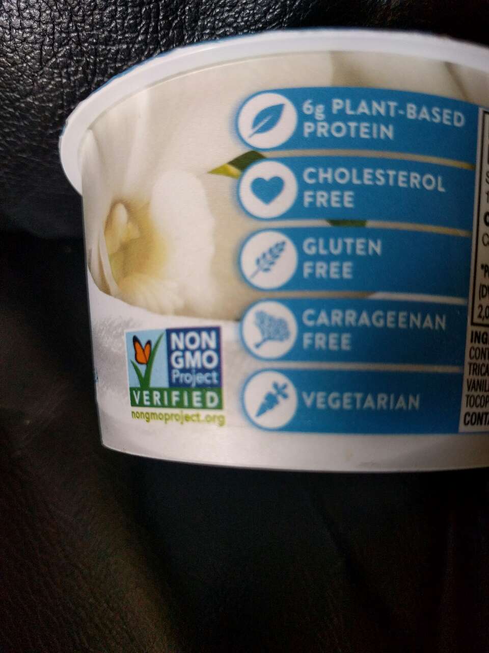 Silk DairyFree Yogurt Alternative, Vanilla Calories, Nutrition