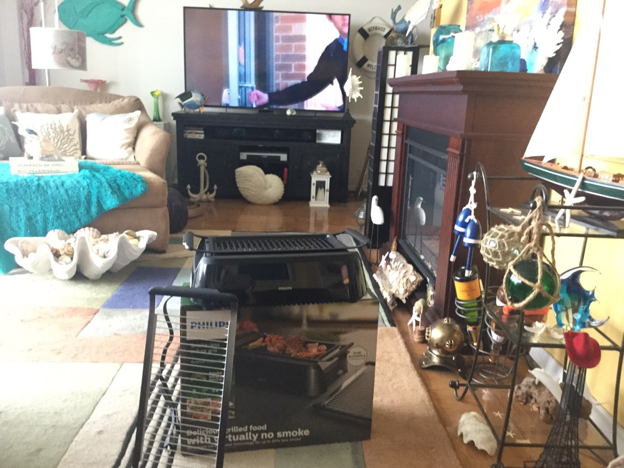 Ordered the smokeless infrared indoor Philips grill from Williams and