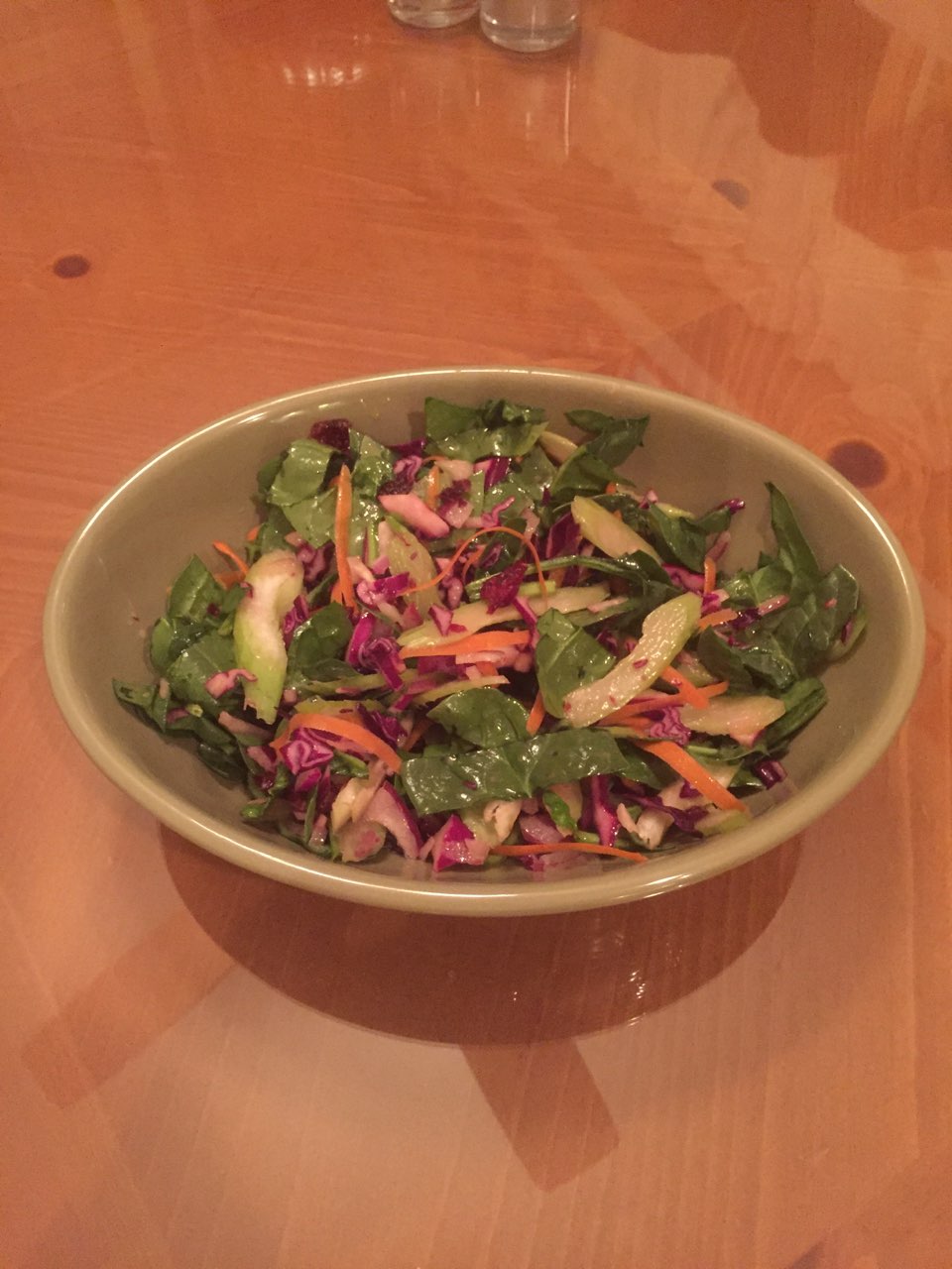 My favorite "refrigerator" salad Directions, calories, nutrition