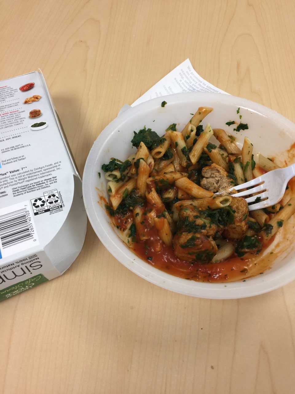 Healthy Choice Simply Steamers, Meatball Marinara Calories, Nutrition