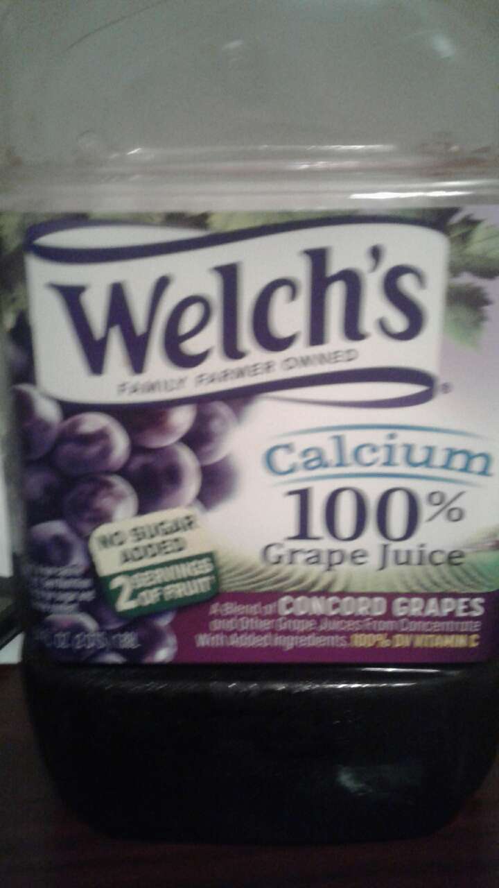 Welch's 100 Juice, Grape, Calcium Calories, Nutrition Analysis & More